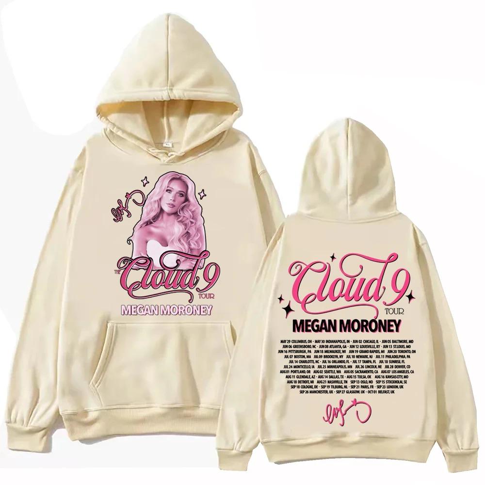 

Megan Moroney Cloud Tour 2026 Hoodie Man Woman Harajuku Long Sleeve Pullover Tops Sweatshirt Gift Y2K XXXL дубильна кора