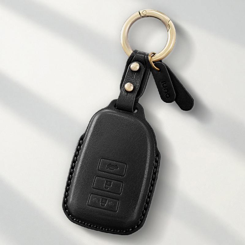 Genuine Leather Protector for Old Toyota Highlander Land Cruiser Lexus Key Case Cover Fob