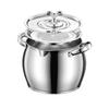 Nerezová nádoba na sádlo s velkou kapacitou, víkem a filtrací zbytků oleje