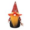 Stuffed Halloween Gnomes Faceless Doll Ornaments, Gnome Decorations, Cute Cloth Soft Felt Plush for Home Decor Party Atmosphere Table Display Pair of