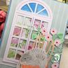 Reusable Carbon Steel Background Window Frame Cutting Die Scrapbook DIY Stencil
