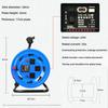 Cable Tidy Reel Socket 55M Mobile Wire Organizer Portable Cables Wire Roller Extension Collector Outdoor Tools with Bracket