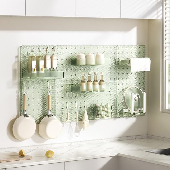 Storage Hanger Organizer Hook Simple Installation Board Storage Holder