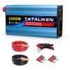 1600W Multi-Power Brazil Compatible Inverter, 12V DC Input To 110V or 220V AC Output, with Digital Screen & Temperature Control
