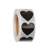 500 Pcs Package Label Gift Packaging Stationery Love Heart Shaped Seal Labels Sticker Scrapbooking