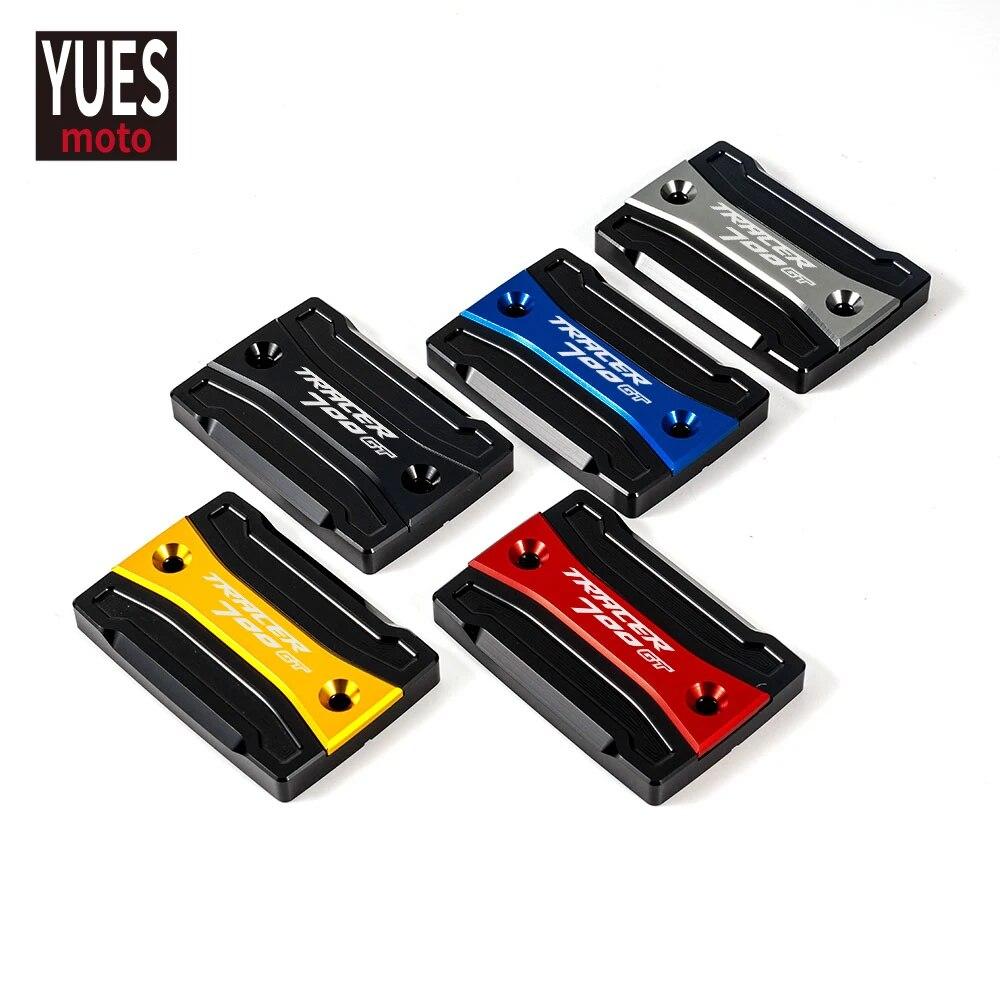 Motorcycle Accessories Front & Rear brake Fluid Cylinder Master Reservoir Cover Cap For Yamaha Tracer 700 GT 2016-2018