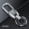 Alloy Metal Car Accessories Emblem Key Chain Ring For Skoda Fabia Superb Yeti Octavia Enyaq Rapid Kodiaq Kamiq Karoq Scala A7 Mkdr59