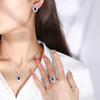 Sace Gems Stříbro 925 Zirkonový prsten Náušnice Přívěsek Náhrdelník Soupravy šperků Dárky na svatbu
