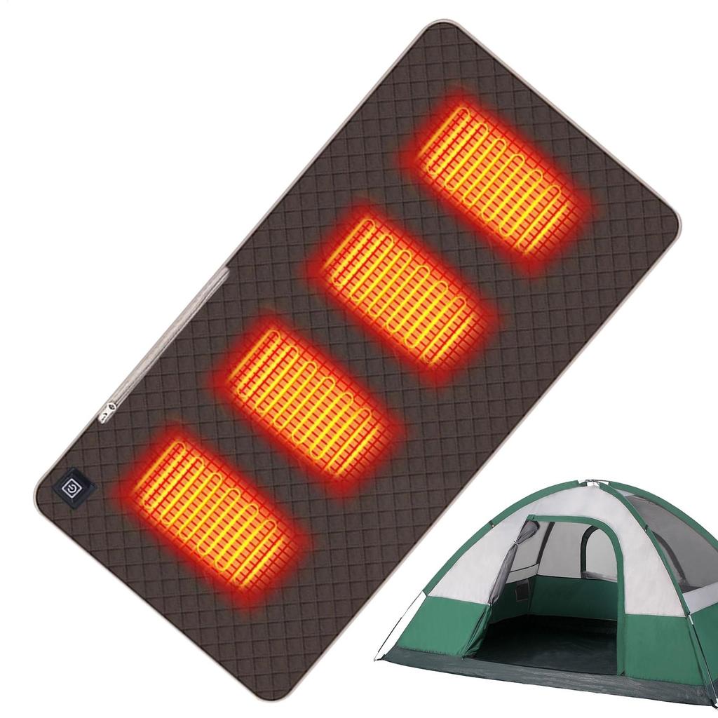 3-speed Heating Chair Heating Pad USB Powered Cordless Portable Camping Seat Warmer Heating Pad For Home Office Outdoor