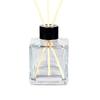 Transparent Glass Aroma Diffuser Bottle with Rattan Sticks - Available in 50ml, 100ml, 150ml, 200ml for Essential Oils