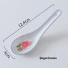 Ceramic Dessert & Soup Spoons
