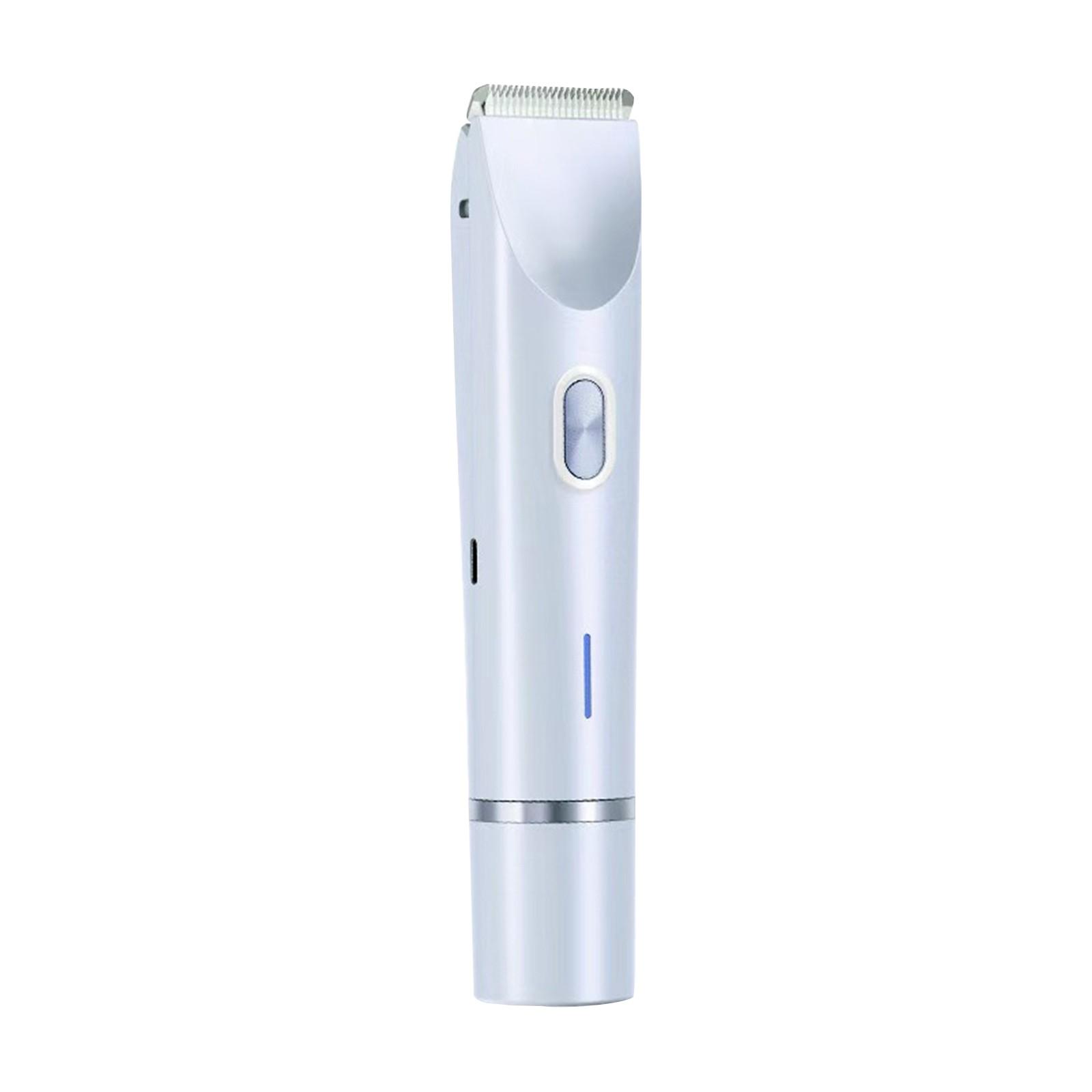 

Ladies Double-head Shaving Device, Electric Bikini Shaving Device Suitable For Legs And Armpits, Dry And Wet -purpose Detachable Head,, One Size синий