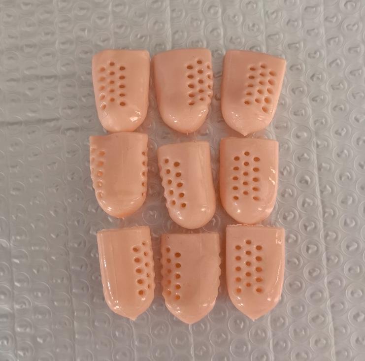 Breathable Silicone Toe Protectors: Anti-Wear, Anti-Sweat, Toe Separators for Comfort In Shoes.