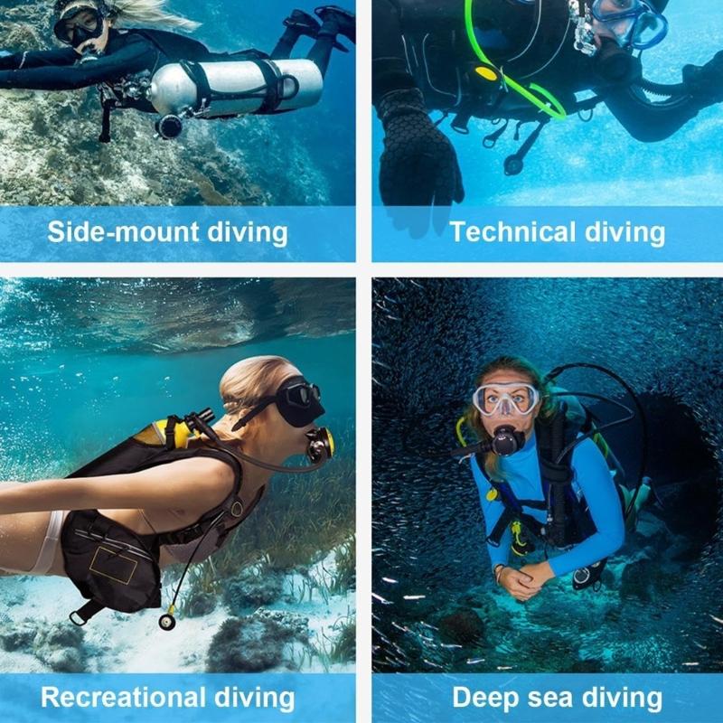 Professional Dive Regulator Swivels Connector 90 Degree Scubas Diving Regulator Connector Diving Accessories for 2nd Stage