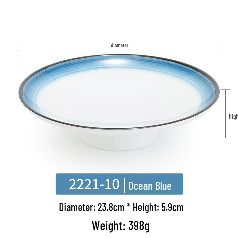 Creative Melamine Pedestal Bowl for Restaurants: Perfect for Hot Pot, Ice Cream, Shaved Ice, and Desserts
