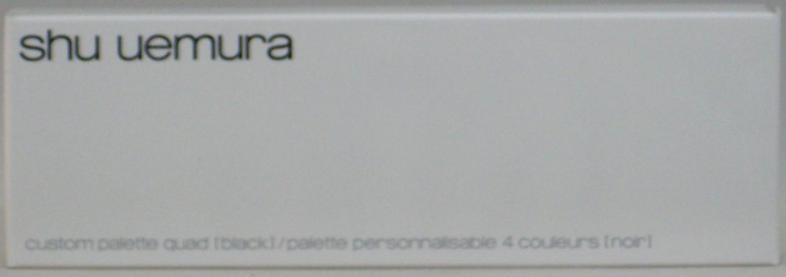 shu uemura Custom Palette IV Black (Authentic Product)