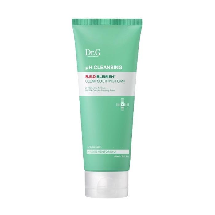

[Dr.G] pH Cleansing RED Blemish Clear Успокаивающая пенка 150 мл