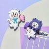 BT21 Silikónová magnetická súprava edícia Anjel & Zloduch