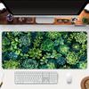 Succulents Mouse Pad Desktop Mat Table Mat Anti-slip Mouse Pad Washable Rubber Mouse Pads Flesh Green Desk Gadget Pc Gaming