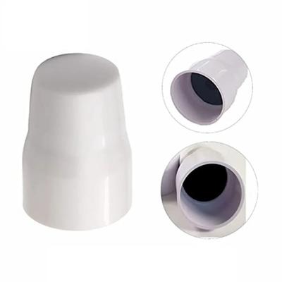 Bouchon de Robinet de Radiateur en Plastique ABS Noir Blanc Couvercle de Tuyau de Chauffe-Eau Remplacement Facile par Pression Couvercle de Robinet de Tuyau de Chauffage