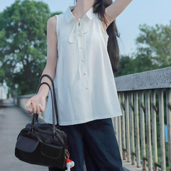 Korean Spicy Girl Sleeveless Halter Camisole Vest - Women's Slim Fit Summer Top with Beautiful Back Design