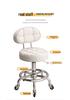 Rotating Hair Salon Barber Chair with Casters