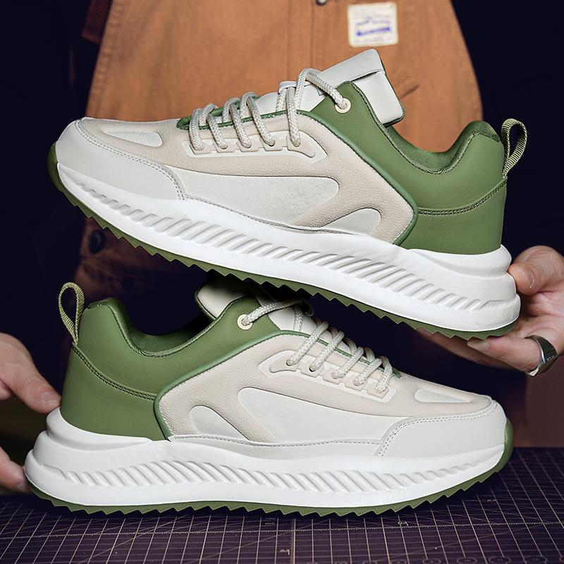 Fashion 2024 Autumn Winter High Top Casual Breathable Hollow Board Shoes Boys Sports Skateboarding Shoes Fashion Vulcanized Shoes men