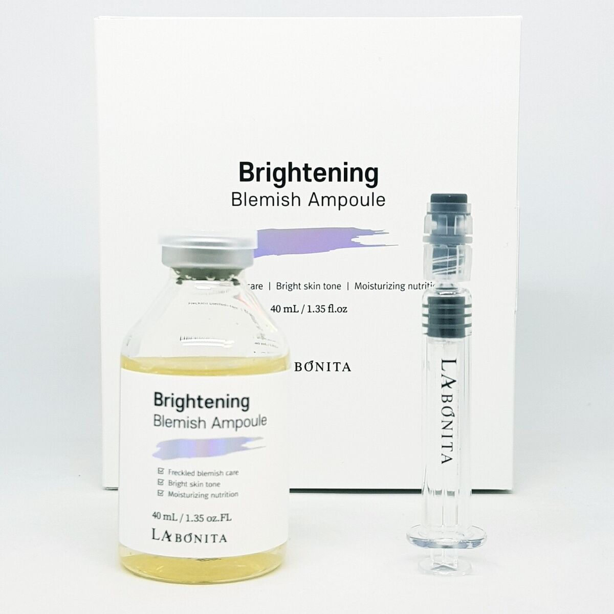 

[LABONITA] Осветляющая ампула для устранения пятен 40 мл, отбеливание, осветление, увлажнение, корейская косметика, Kbeauty, образец
