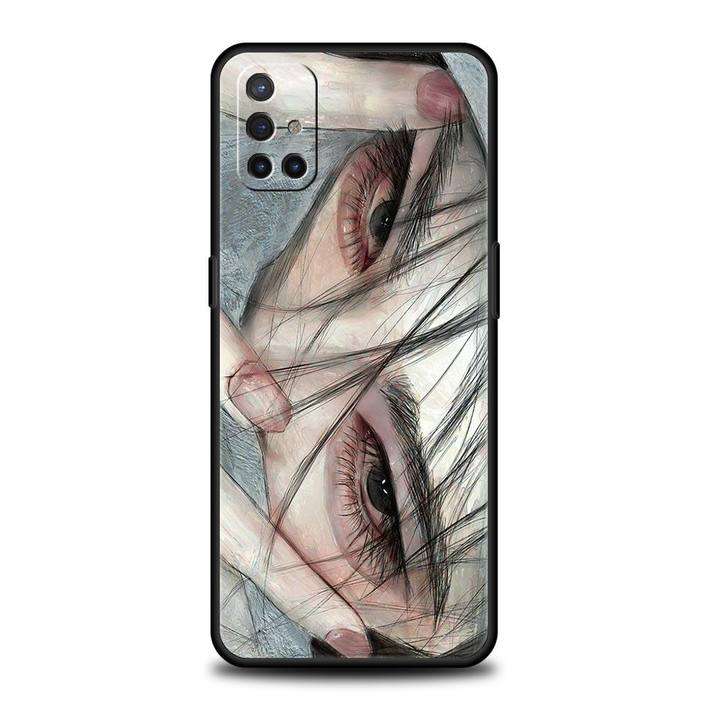 Phone Case For Oneplus 13R 12R 10R 13 12 11 10T Nord N100 N10 Z N30 CE 3 2 2T Pro Lite 5G Soft TPU Cover Cartoon Girl Fundas Bag