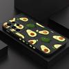 Swinging Avocado Phone Case For Samsung Galaxy S25 S24 S23 S22 S21 S20 Ultra FE S10 S10E Plus Note 20 Ultra Silicone Cover