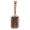Cushion Hair Brush Minimalist Prevent Static Detangling Massage Brush with Wooden Handle for Home