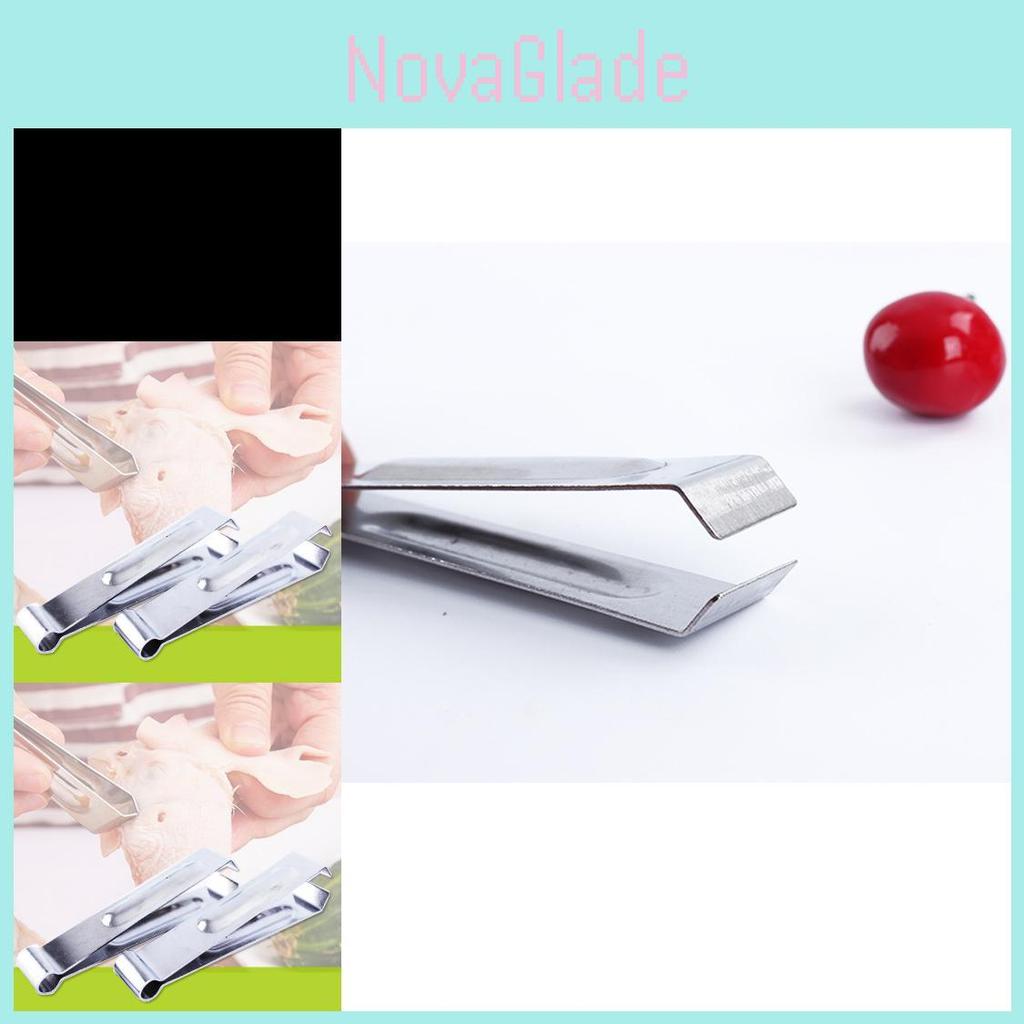 Modern And Simple Stainless Steel Hair Removal Tongs For Chickens Ducks And Fish