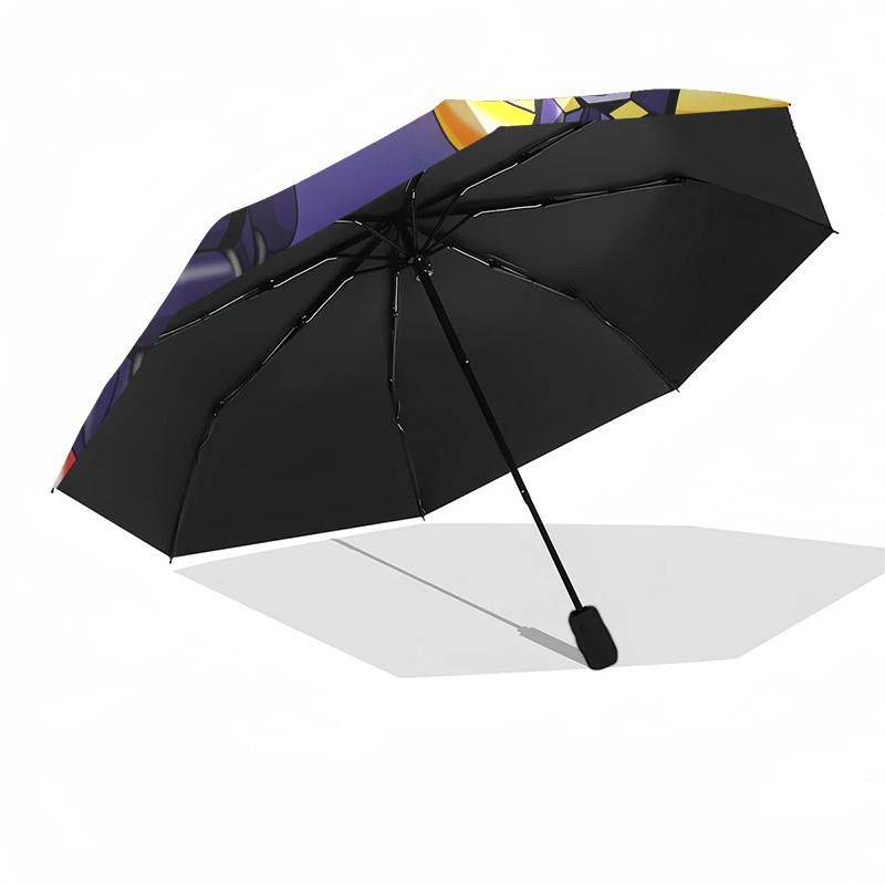 Robot, Space Automatic Opening and Closing, 8 Rib Structure Portable Umbrella, Suitable for Men and Women In All Seasons  Perfect Gift for H