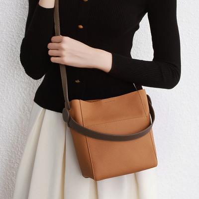 Skórzana torba damska do pracy w biurze, wysokiej jakości torba typu crossbody, pojedyncza torba na ramię