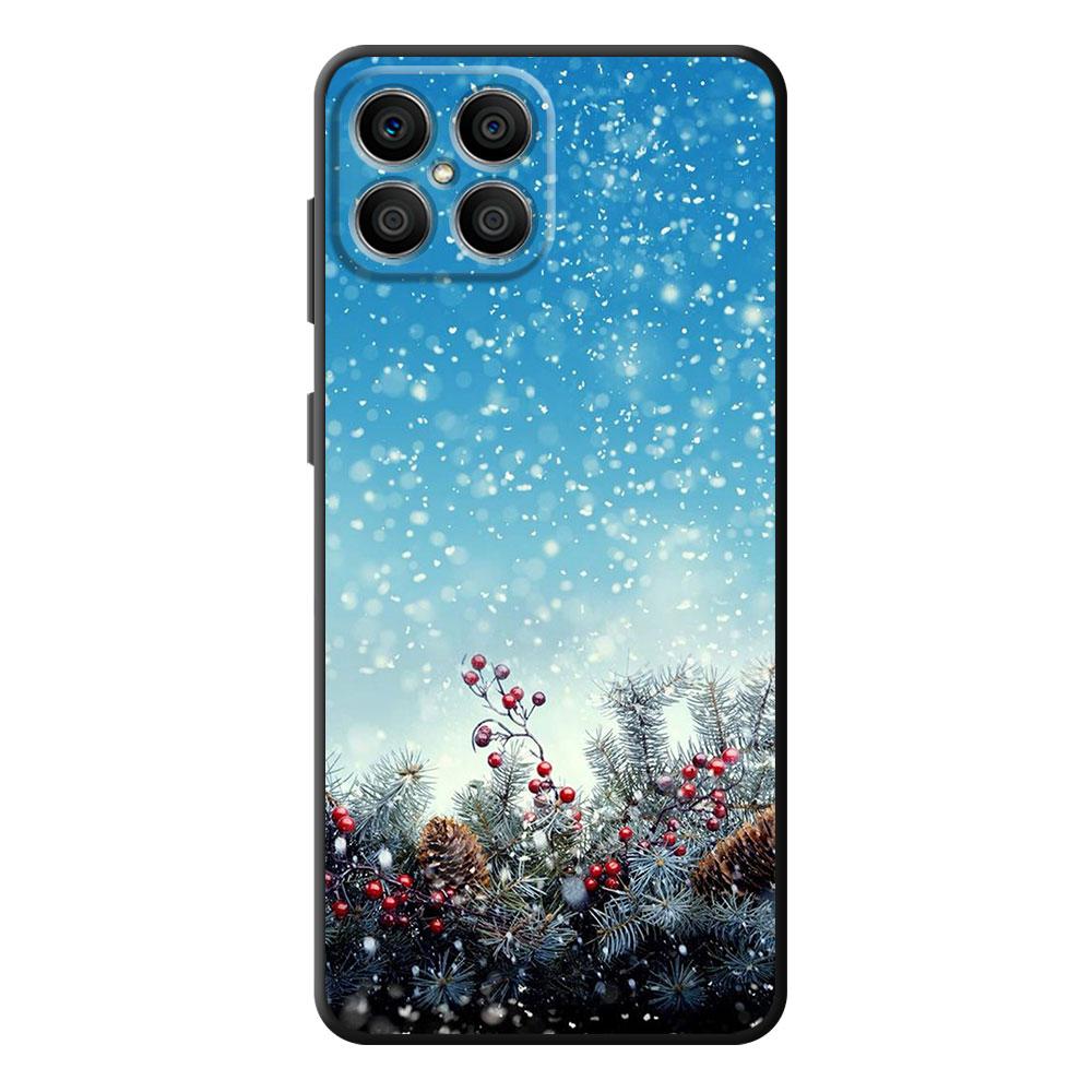 Merry Christmas Snow Winter TPU Soft Case Cover for Xiaomi Mi 9 SE A2 Lite 11 Lite 10S 12 10 5G 9T 10T 11T Note 10 Pro 12X Bag