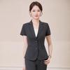 Women's Short Sleeve Professional Suit Set