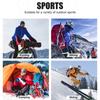 WRELS Winter Beanie Thermal Windproof Cycling Ear Protection Skiing Hiking Cold-proof Knitted Cycling Unisex Earflap Cap