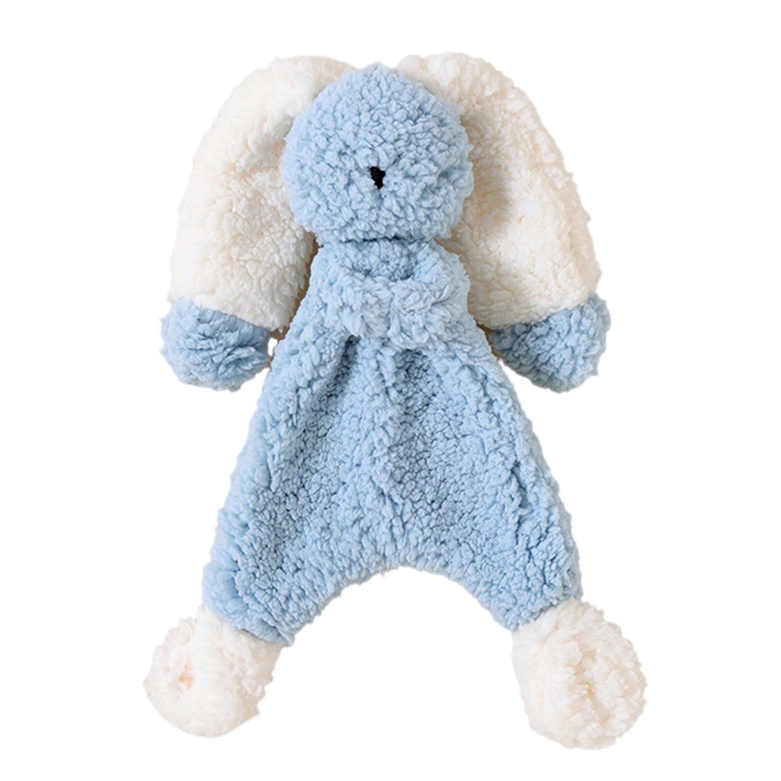 

Мягкое плюшевое успокаивающее полотенце из овечьего бархата для младенца, безопасный для жевания комфортер, безопасное для младенца жевательное одеяло для обнимания из овечьего флиса T3