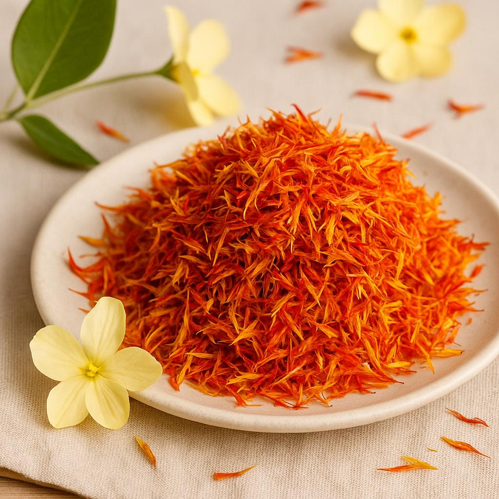 Safflower Petals Natural Dye, 1 Kg
