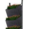 Hanging Planting Bags with 6 Pockets Vertical Gardening Flower Pots Planter Hanging Wall Garden Planting Bags