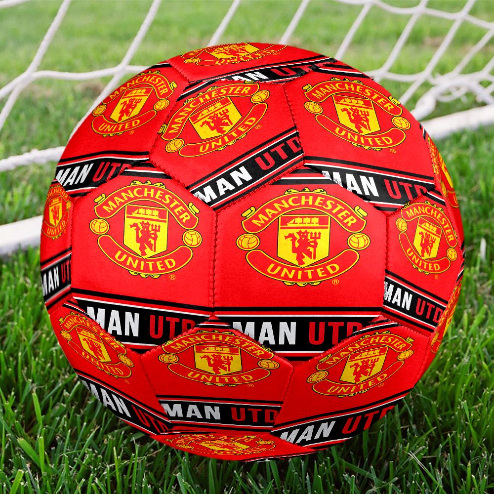 Man-chester Football Size 5 Soccer Balls, Anti-Slip, Protective Football, Outdoor Sport, a Unique Gift Suitable for Him/her, Birthdays