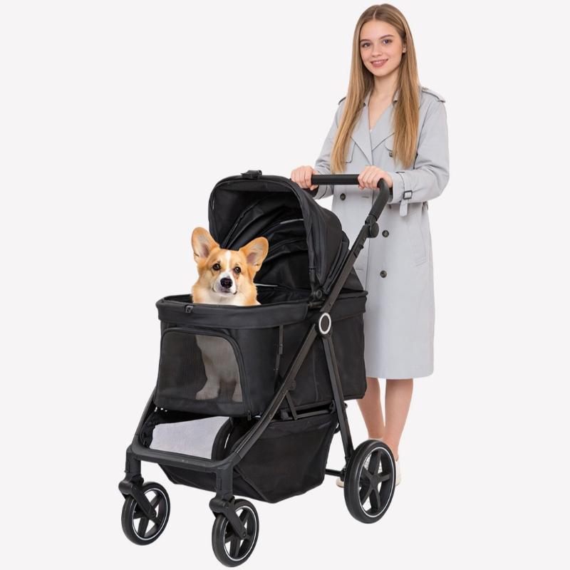 Pet Car Strollers Lightweight Foldable Specifically Designed for Walking Dogs Infants Medium-sized Small Dogs Cats Outdoor