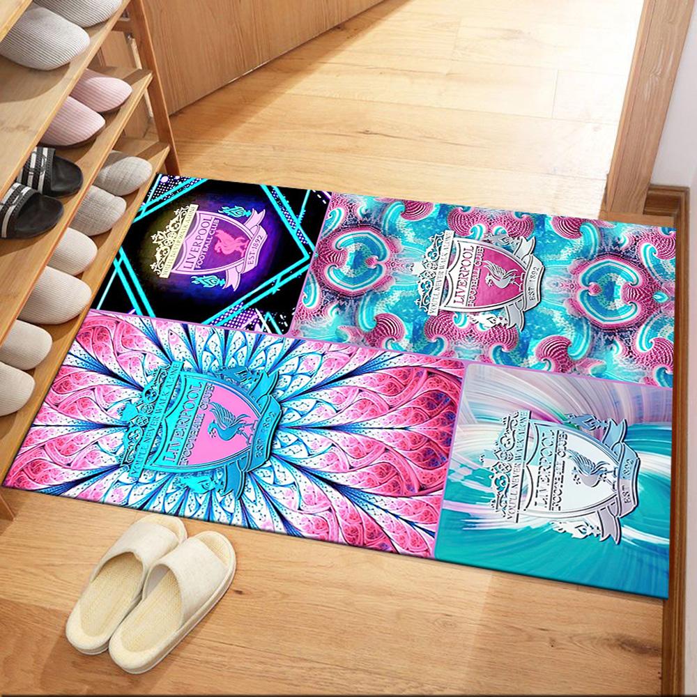 Liverpool Football Club Carpet Design For Balcony Entryway Dining Room Living Rooms Antislip Rug Decorate Offices