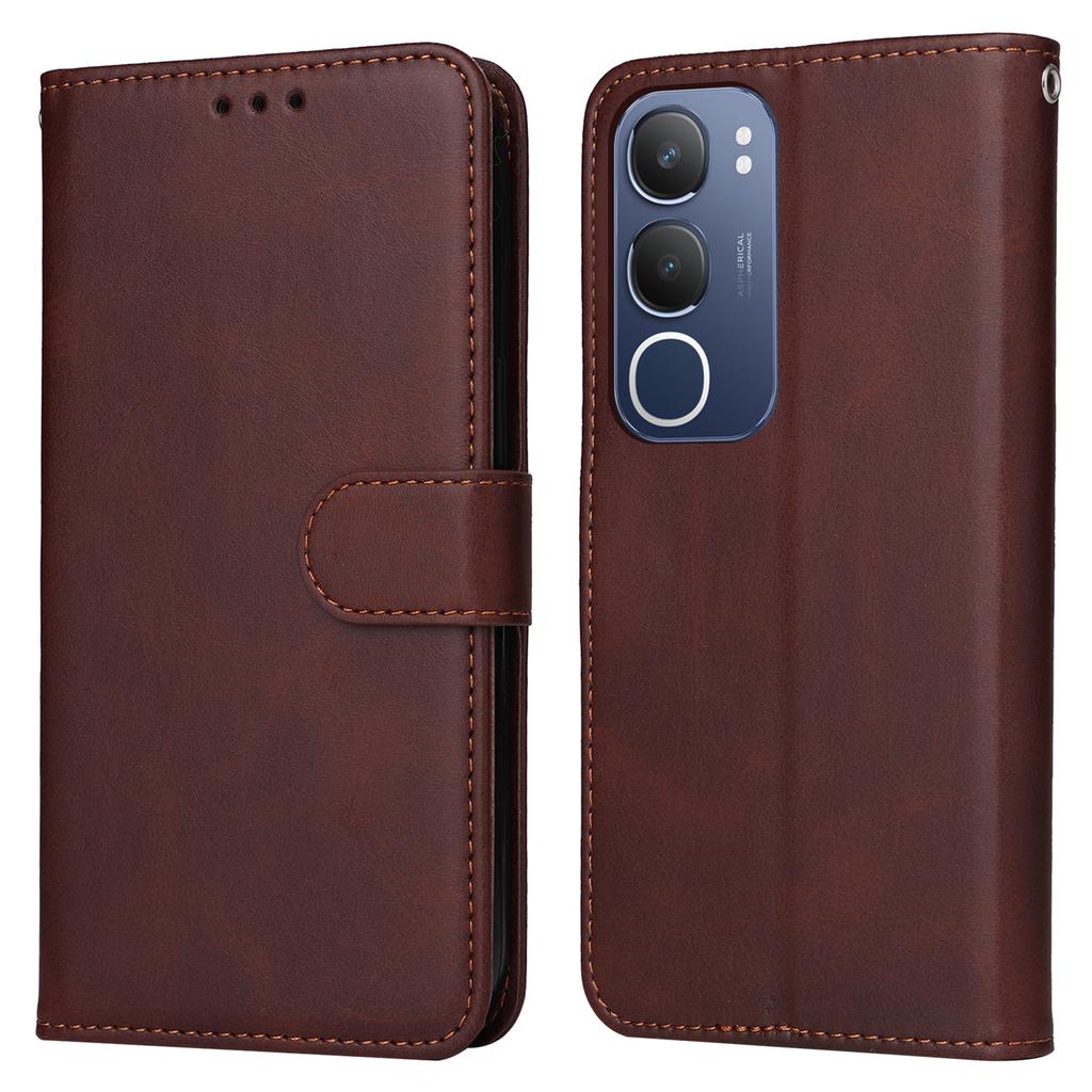 For vivo Y29 5G/Y19s 4G Case Wallet PU Leather Folio Flip Phone Cover
