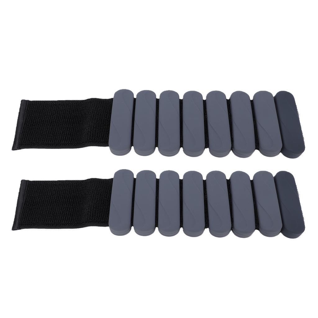 2 Stück 1 Pfund Magnetische Handgelenkgewichte Verstellbar Sport Training Fitness Training Tragbare Knöchel Handgelenkgewichte Schwarz