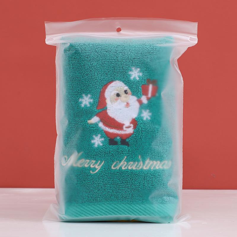 Christmas Pure Cotton Towel Gift Box - Holiday Style 34*74 cm