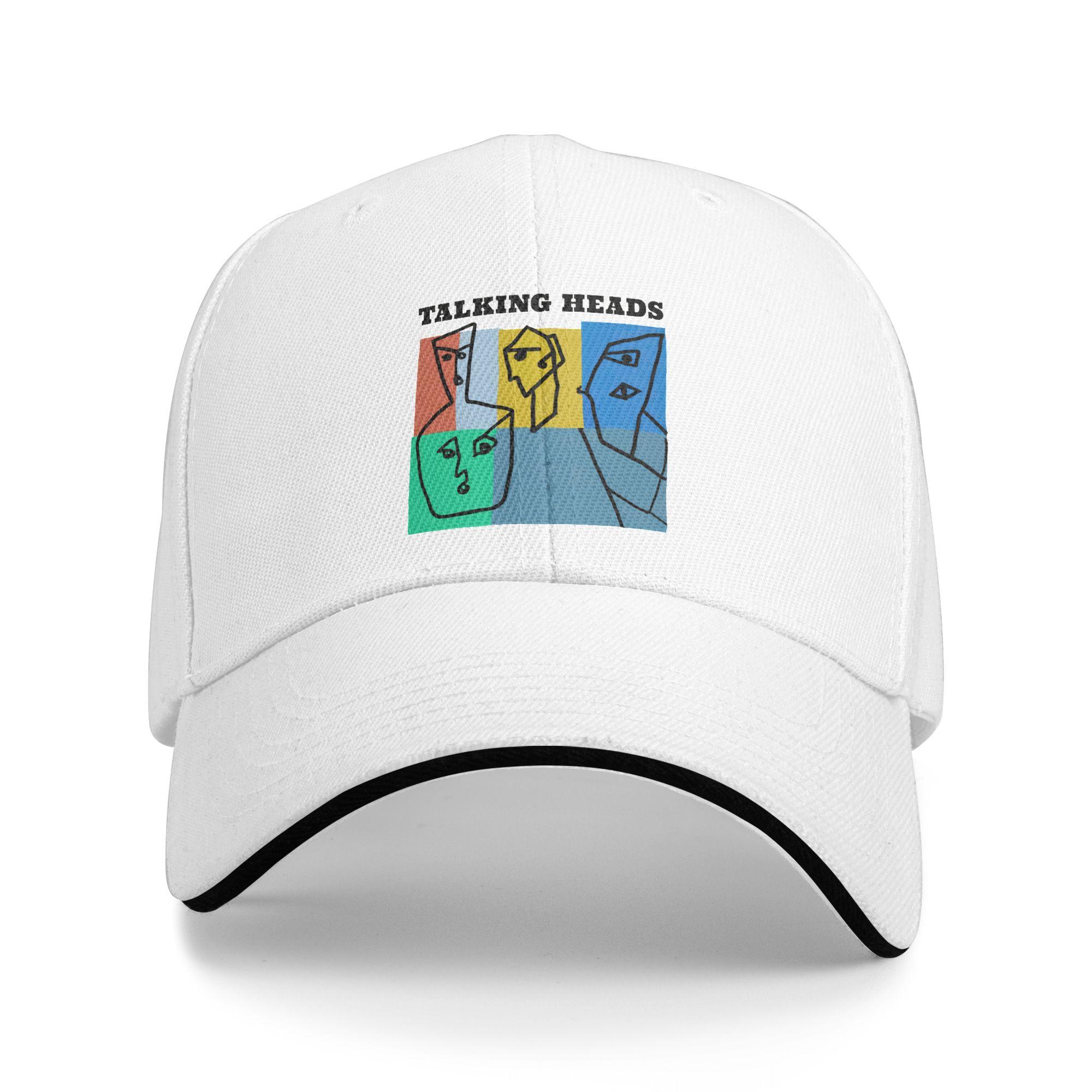 YIRAN Dayang hat Talking Heads Band Sandwich Hoed Mannen Vrouwen, Vintage Pet Papa Pet Verstelbare Snapback Petten Baseballpet Zomer One Size