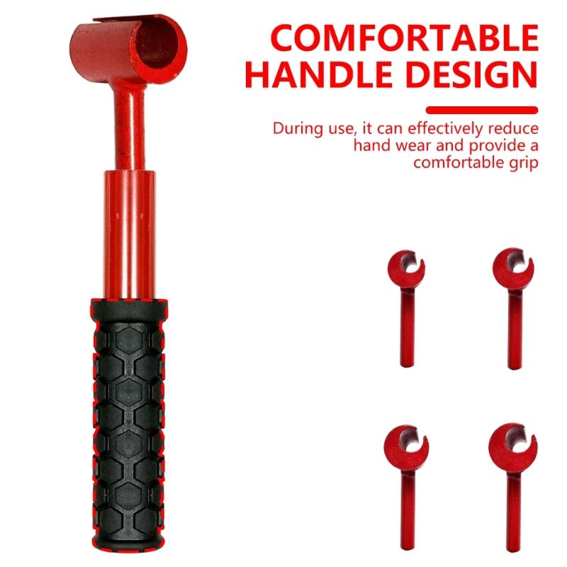 Hinges Gaps Adjusting Wrench Door Hinges Repair Spanner Spanner Key for Round Bolt Adjustable Wrench Tool Hand Tool