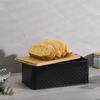 Kitchen Bread Storage Box Tall Bread Holder with Lid Large Metal Bread Organizer Cases Bread Loaf Storage Container