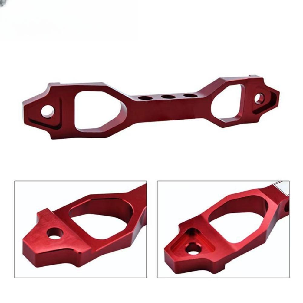 Car Battery Holder Kit Made of Aluminum Alloy for Impact Resistance and Secure Battery Installation without Professional Help